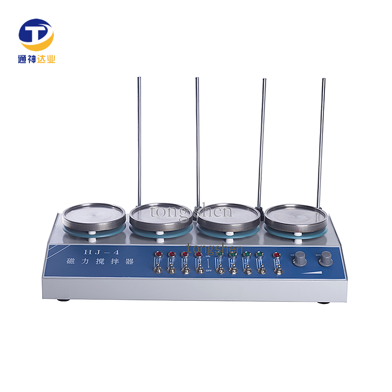 多頭磁力加熱攪拌器HJ-4/HJ-4A